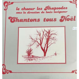 Disque vinyle « Chantons tous Noël » 2 item