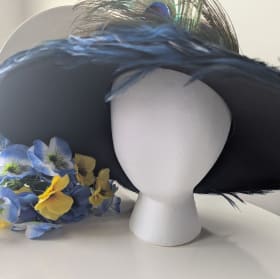 Peacock Feather Wide Brim (Dr. Speight's Hat Collection) item