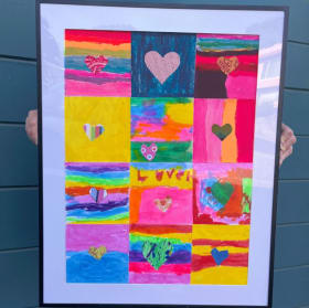 Heart Collage by Mrs. McCormick's Class - Collage 1 item