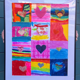 Heart Collage by Mrs. McCormick's Class - Collage 2 item