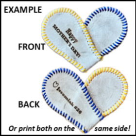 BravesHRT Double - Team Colors & Two Laser Engravings item