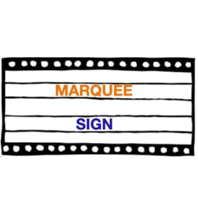 Marquee Sign Sponsor item