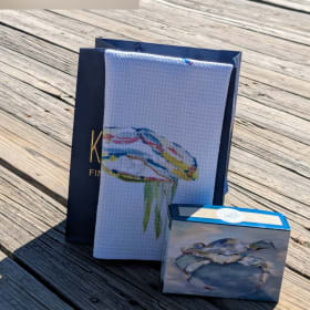 Kim Hovell - Custom Printed Golf Balls + Towel Set item