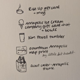 Downtown Annapolis Adventure Gift Basket Ms. Amy's T/T 2s item