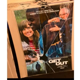 GET OUT (2017) MOVIE POSTER HORROR JORDAN PEELE 27x40 D/S item