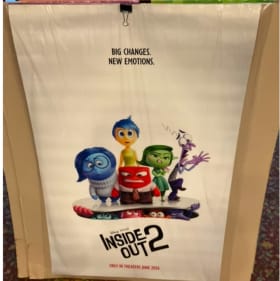 INSIDE OUT 2 (2024) POSTER DISNEY AMY POEHLER 27x40 IN D/S item