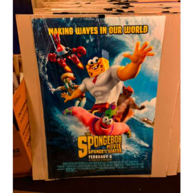 THE SPONGEBOB MOVIE: SPONGE OUT OF WATER POSTER 27x40 item