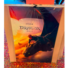 HOW TO TRAIN YOUR DRAGON (2025) LIVE ACTION POSTER 27x40 D/S item