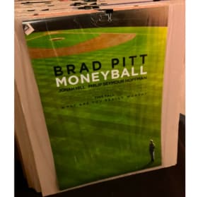 MONEYBALL (2011) POSTER ORIGINAL BRAD PITT 27x40 INCHES D/S item
