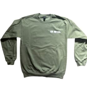 Green Unisex Adult Crewneck—Medium item