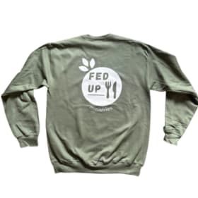 Green Unisex Adult Crewneck—Medium item