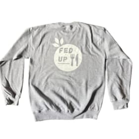 Gray Unisex Adult Crewneck—Medium item
