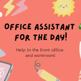 Office Assistant for the Day item