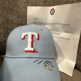 Signed Baseball Cap and Cup item