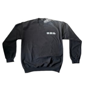 Black Unisex Adult Crewneck—Small item