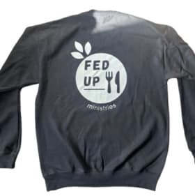 Black Unisex Adult Crewneck—Small item