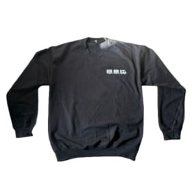 Black Unisex Adult Crewneck—Medium item