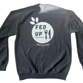 Black Unisex Adult Crewneck—Medium item