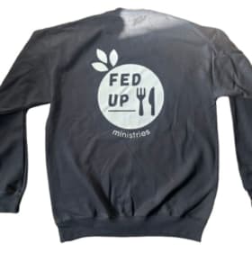 Black Unisex Adult Crewneck—XL item