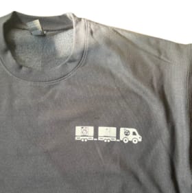 Black Unisex Adult Crewneck—2XL item