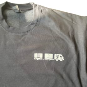 Black Unisex Adult Crewneck—3XL item