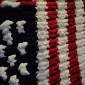 "Land of the Free ~ Home of the Brave" Hand-knit item