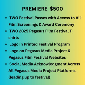 PREMIERE  Sponsor - 10th Annual Pegasus Film Festival item