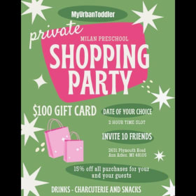#33: MyUrbanToddler Private Shopping Party item
