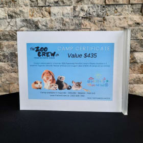 SOLD 1 Week of The Zoo Crew Camp item