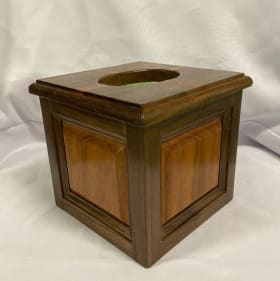 Wooden Tissue Box - Various Styles item