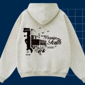 Oat Ash (MUST CHOOSE SIZE OR ELSE WILL NOT RECEIVE HOODIE) item