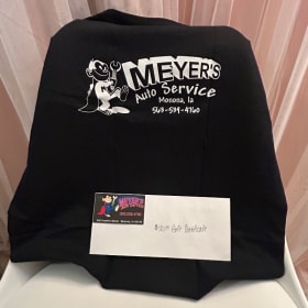 Meyer's Auto Y Large T-Shirt and GC Basket 1 item