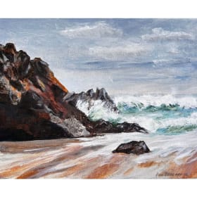 #112 "Crashing Waves" by Pam Blasavage item