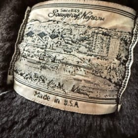 Men's Sawyer of Napa Shearling Sheepskin Lined Coat (2X) item