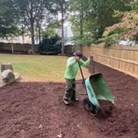 Spread mulch item