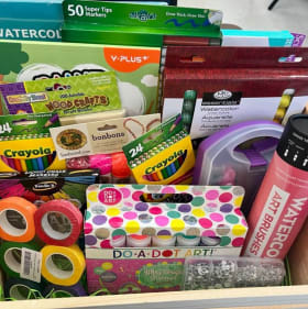 Arts & Crafts Gift Basket (Ms. Martinez's 4th Grade Class) item