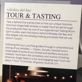 Whiskey Tour item
