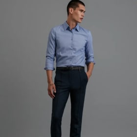 Size XL Office Shirt- Sky Blue item