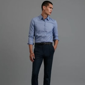 Size XL Office Shirt- Sky Blue item