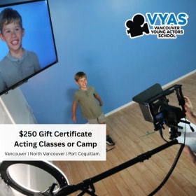 2-02 $250 Gift Certificate to Vancouver Young Actors School item