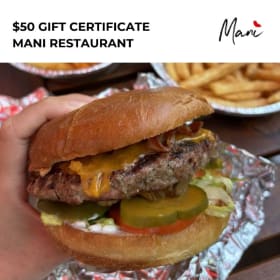 2-21 Best Burger in Town - $50 Gift Certificate from MANI item