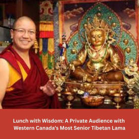 2-36 Private Lunch with a Tibetan Lama – Valued at $500 item