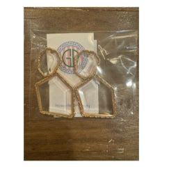 Grace Anne and Company earrings - acrylic crystal windows item