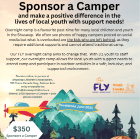Sponsor a Camper - FULL Campership item