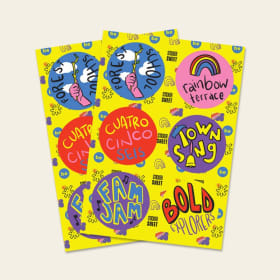 2x STICKER SHEETS item
