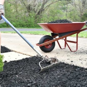 1 Cubic Yard of Spreading Only item