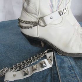 Studded Leather Boot jewellery item