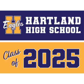 #3 2025 Senior yard sign - no name item