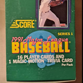 1991 Score Baseball Series 1 Factory Sealed Pack item