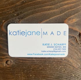 Katie Scharpf crossbody handmade bag item